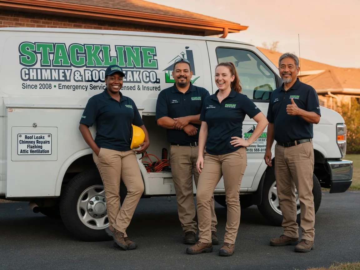 Chimney flashing repair company in Kresgeville, PA
